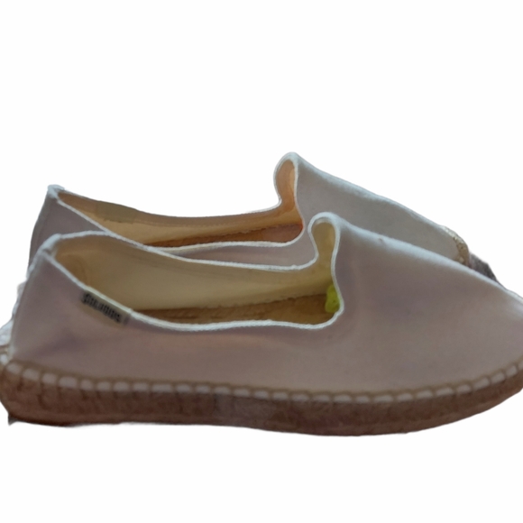 Soludos white neutral espadrilles Size 6.5 - Picture 6 of 8